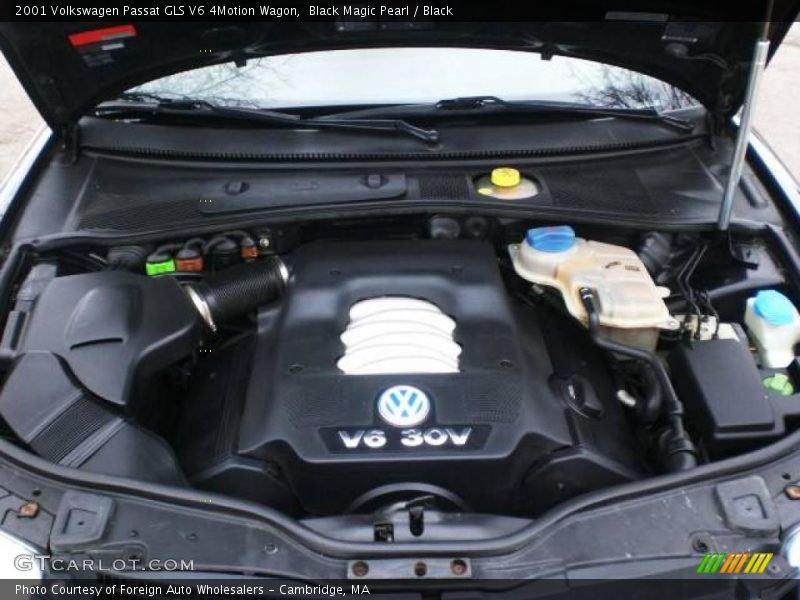 Black Magic Pearl / Black 2001 Volkswagen Passat GLS V6 4Motion Wagon