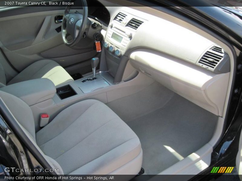 Black / Bisque 2007 Toyota Camry CE