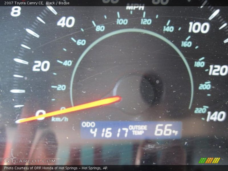 Black / Bisque 2007 Toyota Camry CE