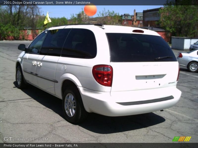 Stone White / Sandstone 2001 Dodge Grand Caravan Sport