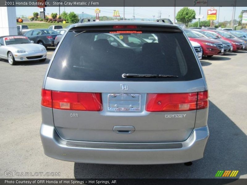 Stone Gray Metallic / Fern 2001 Honda Odyssey EX