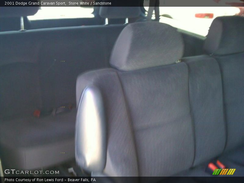 Stone White / Sandstone 2001 Dodge Grand Caravan Sport