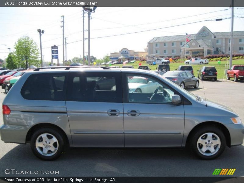 Stone Gray Metallic / Fern 2001 Honda Odyssey EX