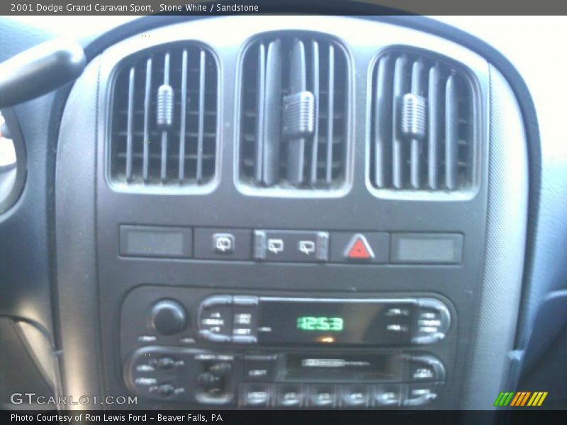 Stone White / Sandstone 2001 Dodge Grand Caravan Sport