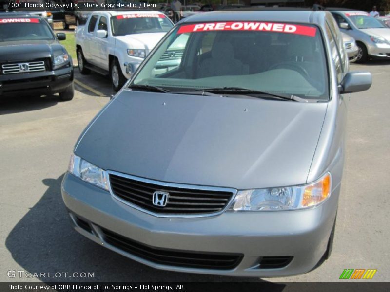 Stone Gray Metallic / Fern 2001 Honda Odyssey EX