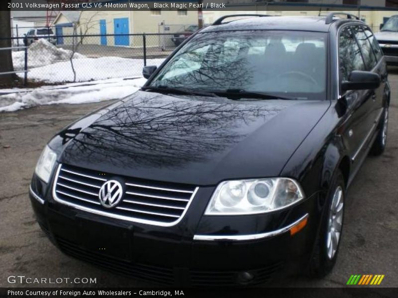 Black Magic Pearl / Black 2001 Volkswagen Passat GLS V6 4Motion Wagon