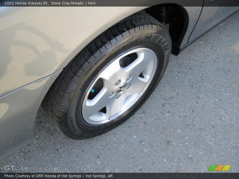 Stone Gray Metallic / Fern 2001 Honda Odyssey EX