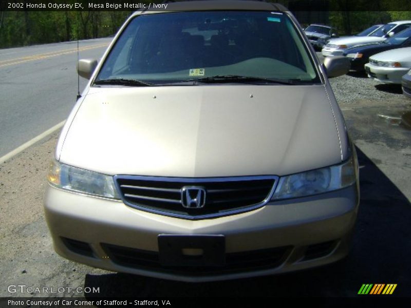 Mesa Beige Metallic / Ivory 2002 Honda Odyssey EX