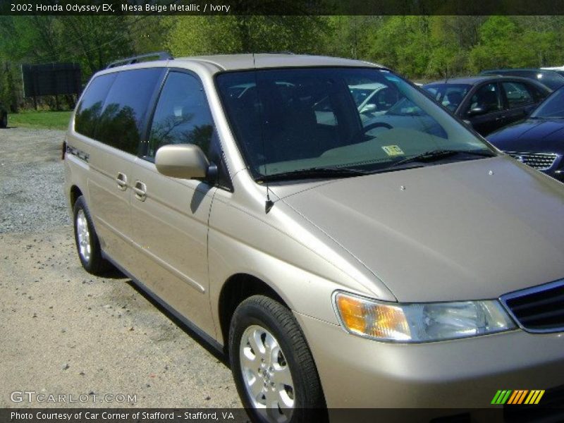 Mesa Beige Metallic / Ivory 2002 Honda Odyssey EX