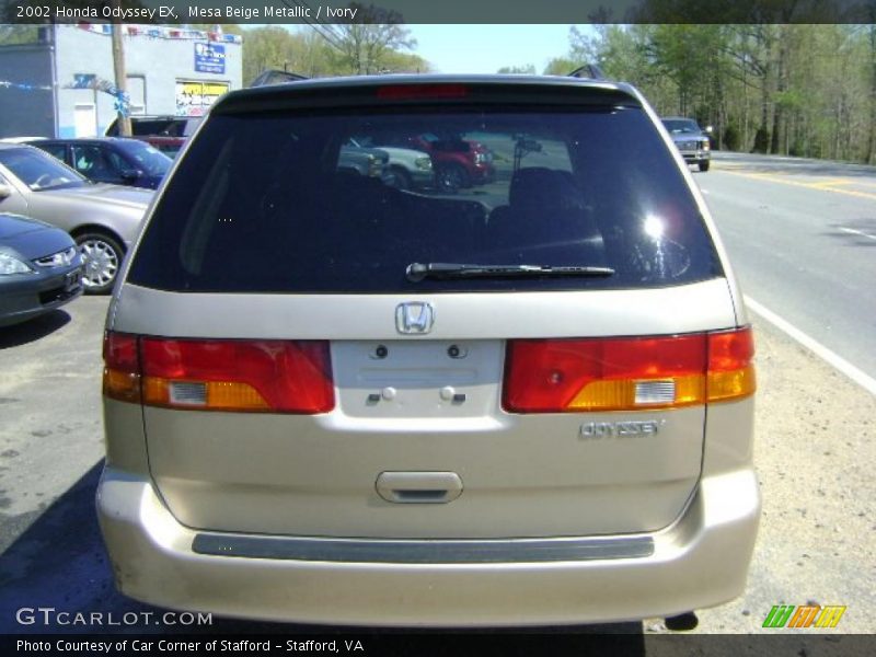 Mesa Beige Metallic / Ivory 2002 Honda Odyssey EX