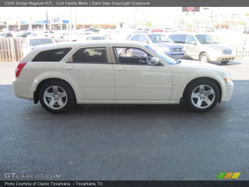 Cool Vanilla White / Dark Slate Gray/Light Graystone 2005 Dodge Magnum R/T