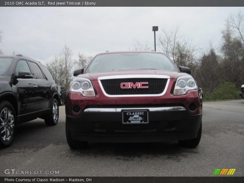Red Jewel Tintcoat / Ebony 2010 GMC Acadia SLT