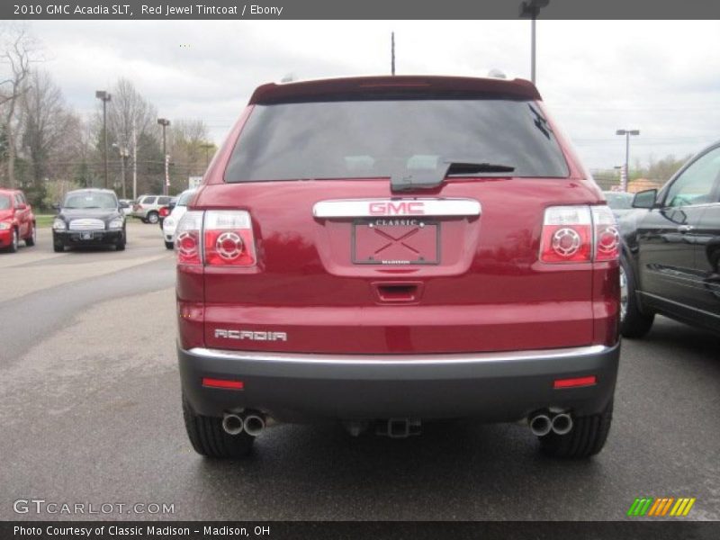 Red Jewel Tintcoat / Ebony 2010 GMC Acadia SLT
