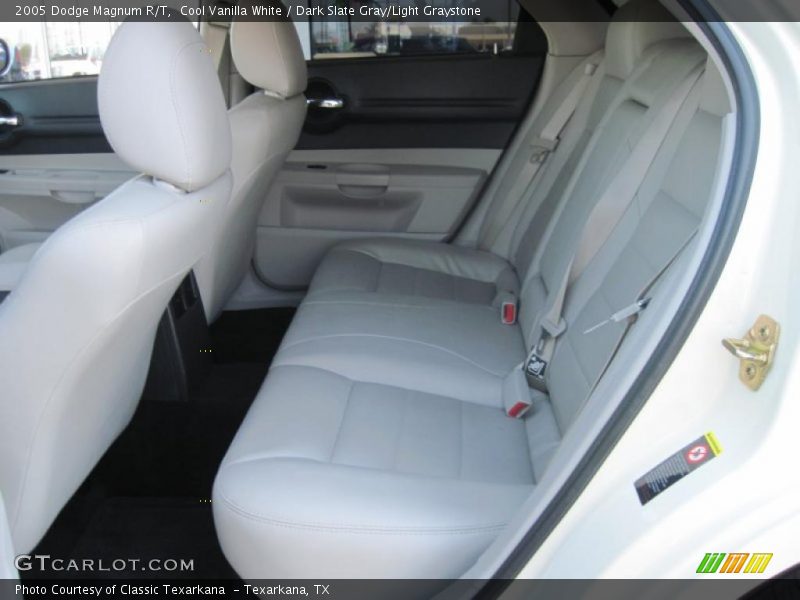 Cool Vanilla White / Dark Slate Gray/Light Graystone 2005 Dodge Magnum R/T