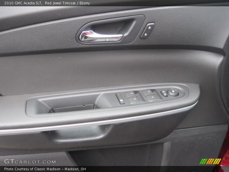 Red Jewel Tintcoat / Ebony 2010 GMC Acadia SLT