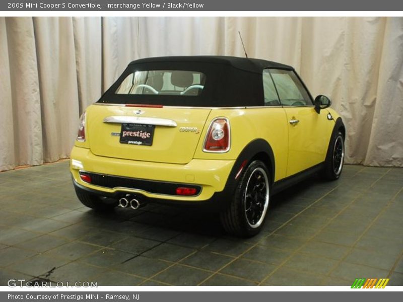 Interchange Yellow / Black/Yellow 2009 Mini Cooper S Convertible