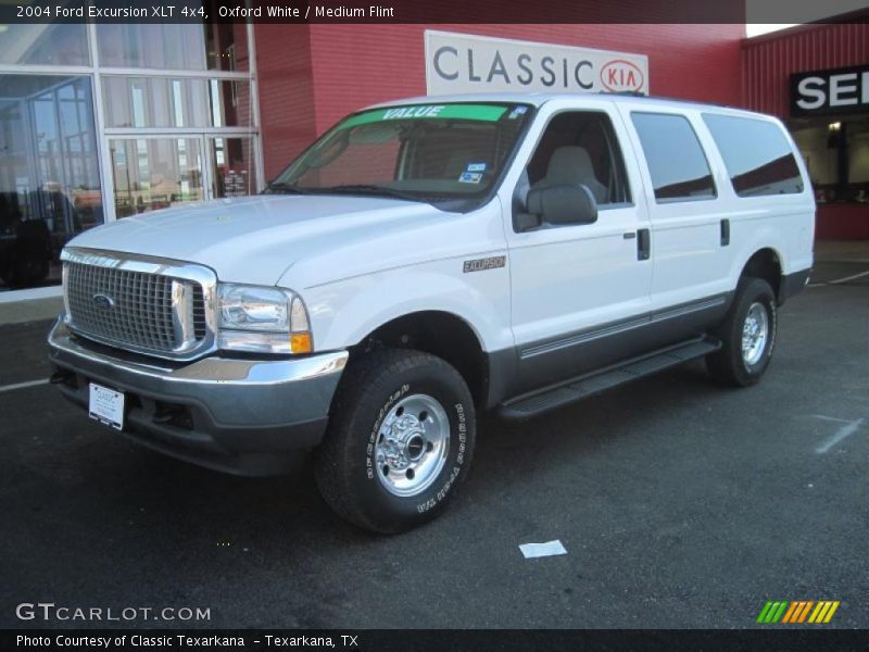 Oxford White / Medium Flint 2004 Ford Excursion XLT 4x4