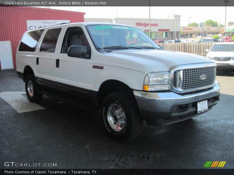 Oxford White / Medium Flint 2004 Ford Excursion XLT 4x4