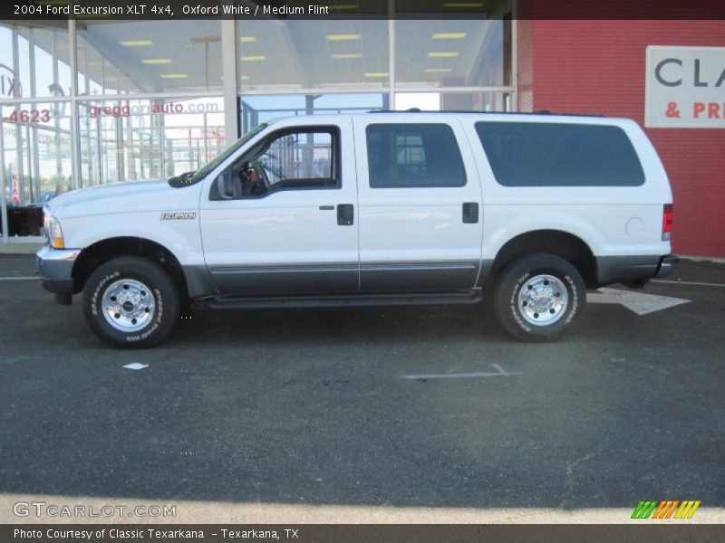 Oxford White / Medium Flint 2004 Ford Excursion XLT 4x4
