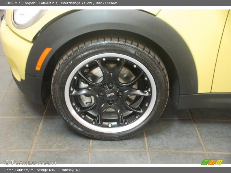 Interchange Yellow / Black/Yellow 2009 Mini Cooper S Convertible