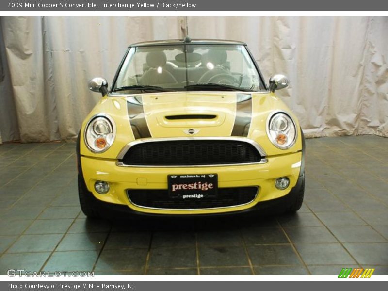 Interchange Yellow / Black/Yellow 2009 Mini Cooper S Convertible