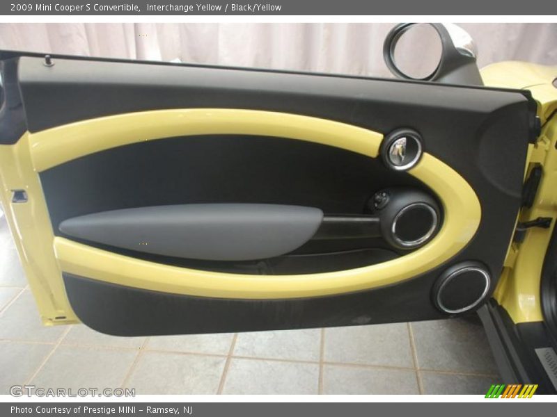 Interchange Yellow / Black/Yellow 2009 Mini Cooper S Convertible