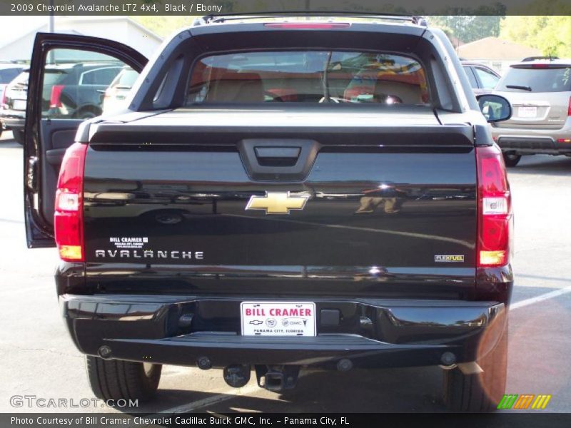 Black / Ebony 2009 Chevrolet Avalanche LTZ 4x4