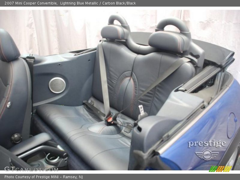 Lightning Blue Metallic / Carbon Black/Black 2007 Mini Cooper Convertible