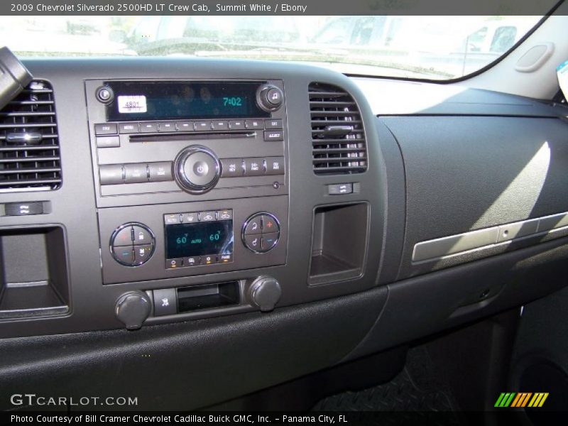 Summit White / Ebony 2009 Chevrolet Silverado 2500HD LT Crew Cab