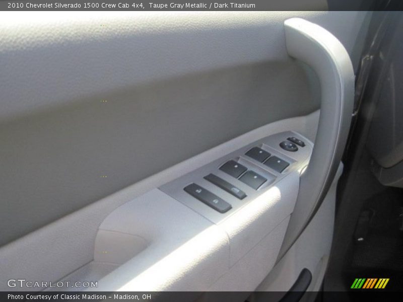 Taupe Gray Metallic / Dark Titanium 2010 Chevrolet Silverado 1500 Crew Cab 4x4