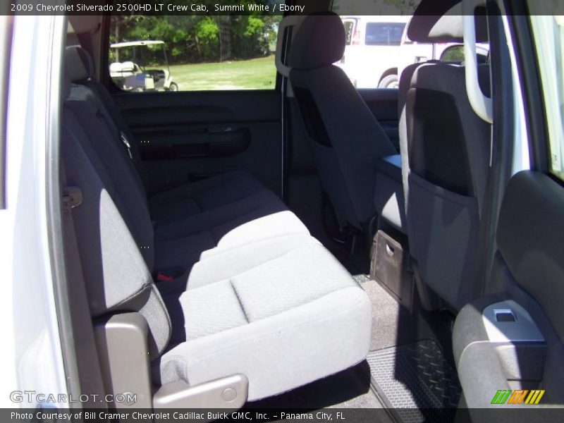 Summit White / Ebony 2009 Chevrolet Silverado 2500HD LT Crew Cab