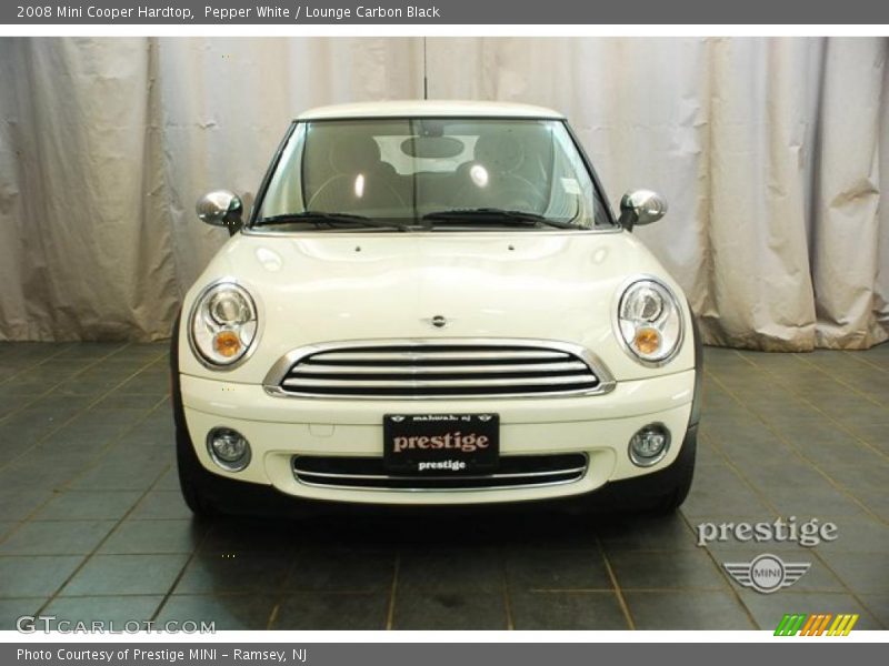 Pepper White / Lounge Carbon Black 2008 Mini Cooper Hardtop