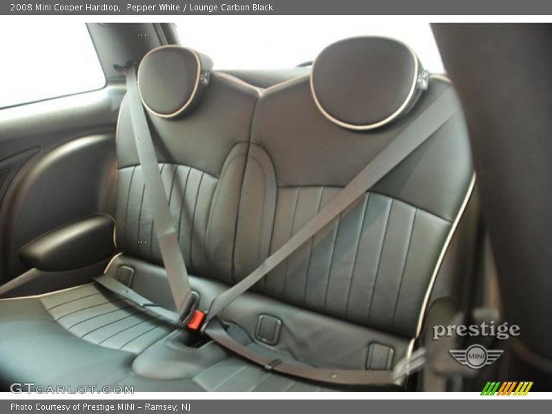 Pepper White / Lounge Carbon Black 2008 Mini Cooper Hardtop