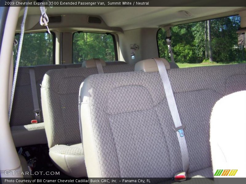 Summit White / Neutral 2009 Chevrolet Express 3500 Extended Passenger Van