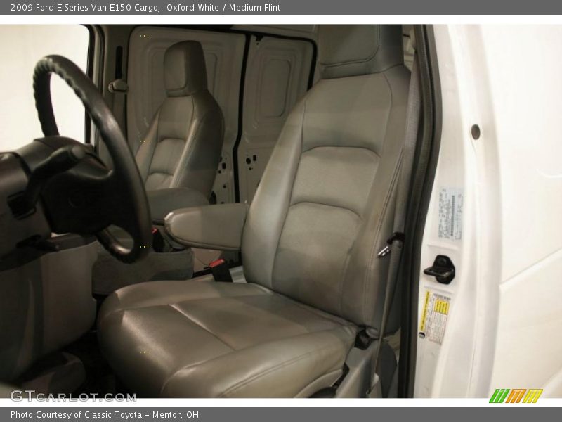 Oxford White / Medium Flint 2009 Ford E Series Van E150 Cargo