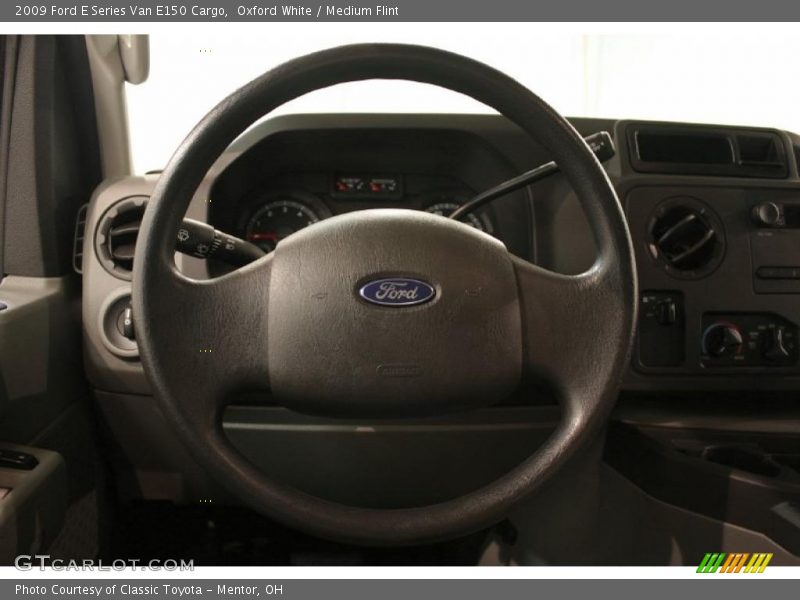 Oxford White / Medium Flint 2009 Ford E Series Van E150 Cargo