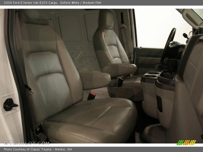 Oxford White / Medium Flint 2009 Ford E Series Van E150 Cargo