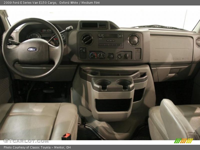 Oxford White / Medium Flint 2009 Ford E Series Van E150 Cargo