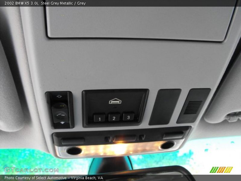 Steel Grey Metallic / Grey 2002 BMW X5 3.0i
