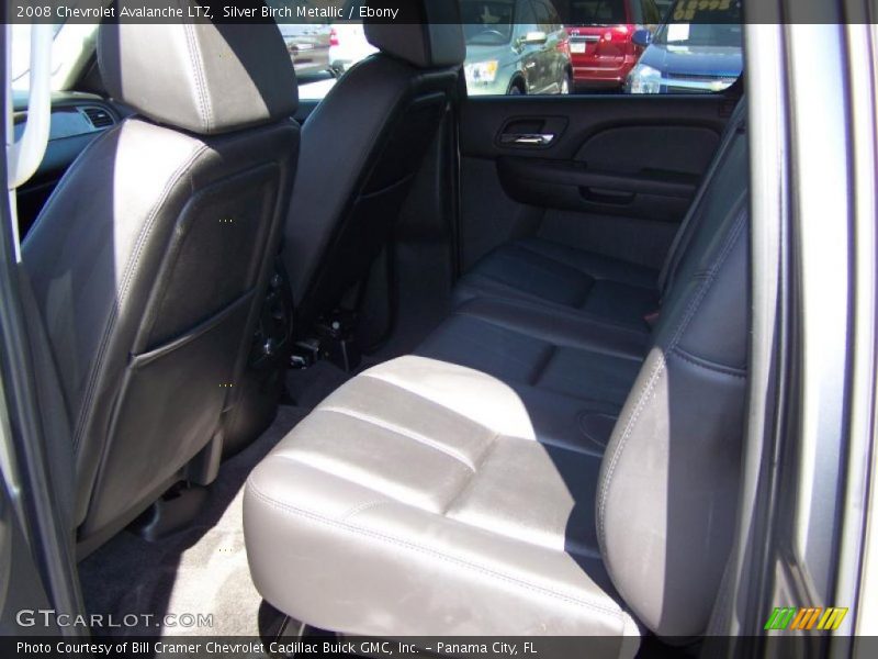 Silver Birch Metallic / Ebony 2008 Chevrolet Avalanche LTZ