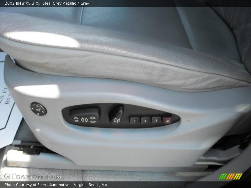 Steel Grey Metallic / Grey 2002 BMW X5 3.0i