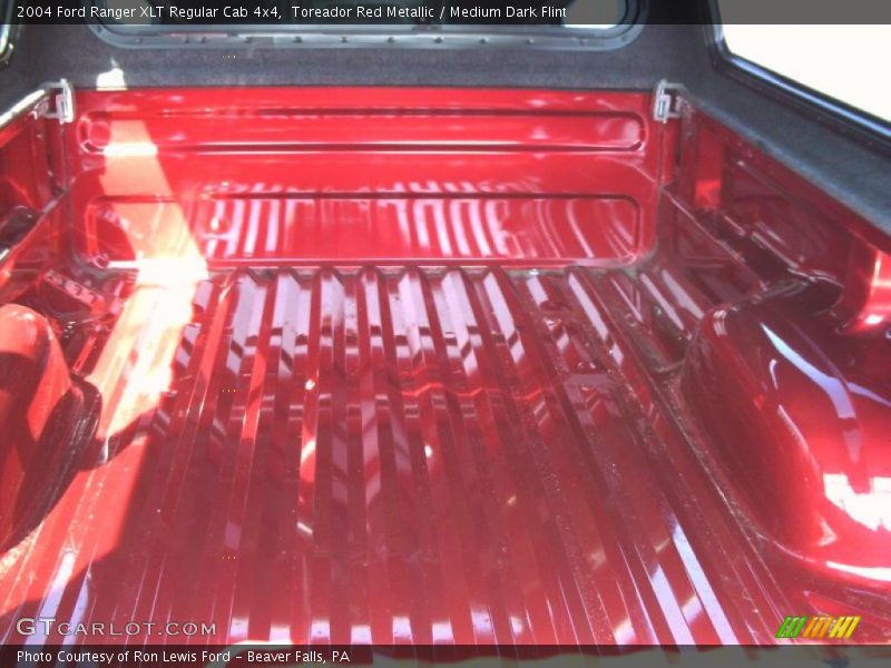 Toreador Red Metallic / Medium Dark Flint 2004 Ford Ranger XLT Regular Cab 4x4