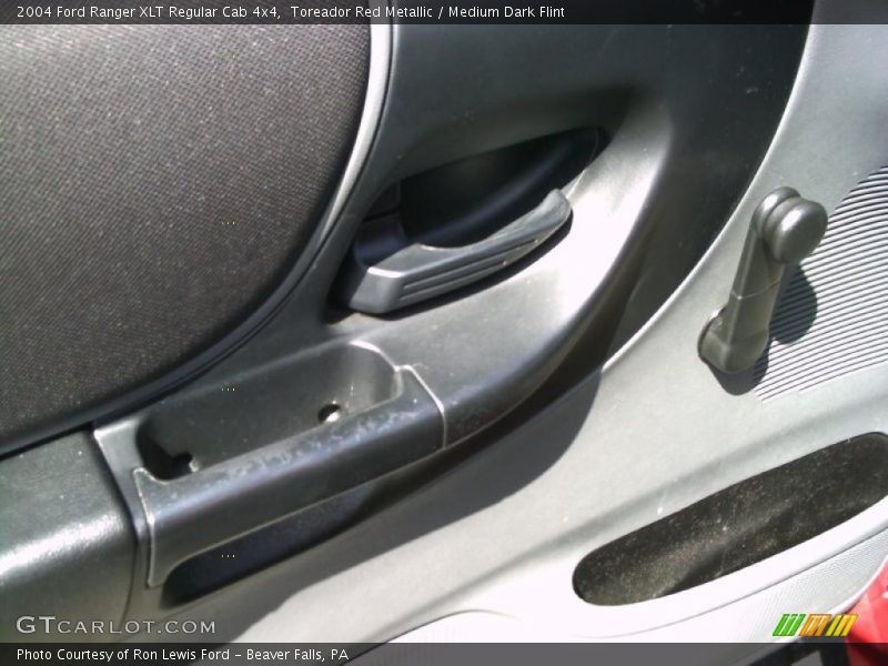 Toreador Red Metallic / Medium Dark Flint 2004 Ford Ranger XLT Regular Cab 4x4