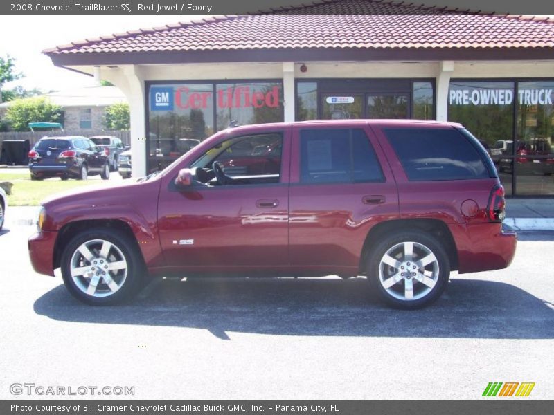 Red Jewel / Ebony 2008 Chevrolet TrailBlazer SS