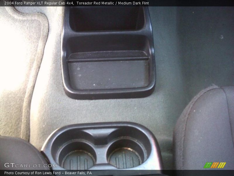 Toreador Red Metallic / Medium Dark Flint 2004 Ford Ranger XLT Regular Cab 4x4