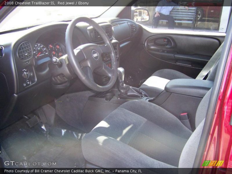 Red Jewel / Ebony 2008 Chevrolet TrailBlazer SS