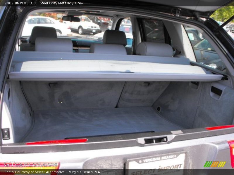 Steel Grey Metallic / Grey 2002 BMW X5 3.0i