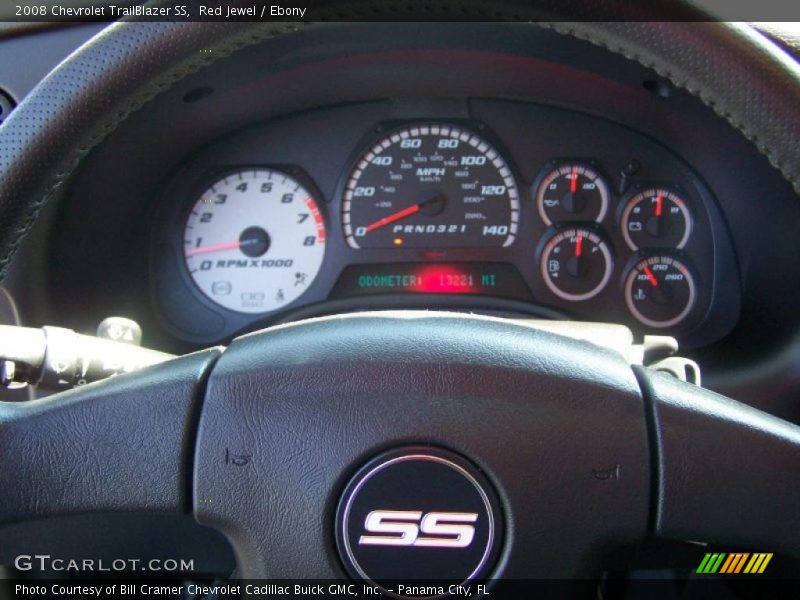 Red Jewel / Ebony 2008 Chevrolet TrailBlazer SS