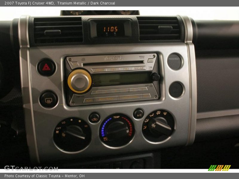 Titanium Metallic / Dark Charcoal 2007 Toyota FJ Cruiser 4WD