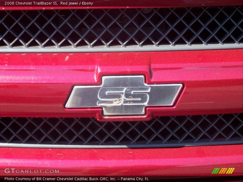 Red Jewel / Ebony 2008 Chevrolet TrailBlazer SS